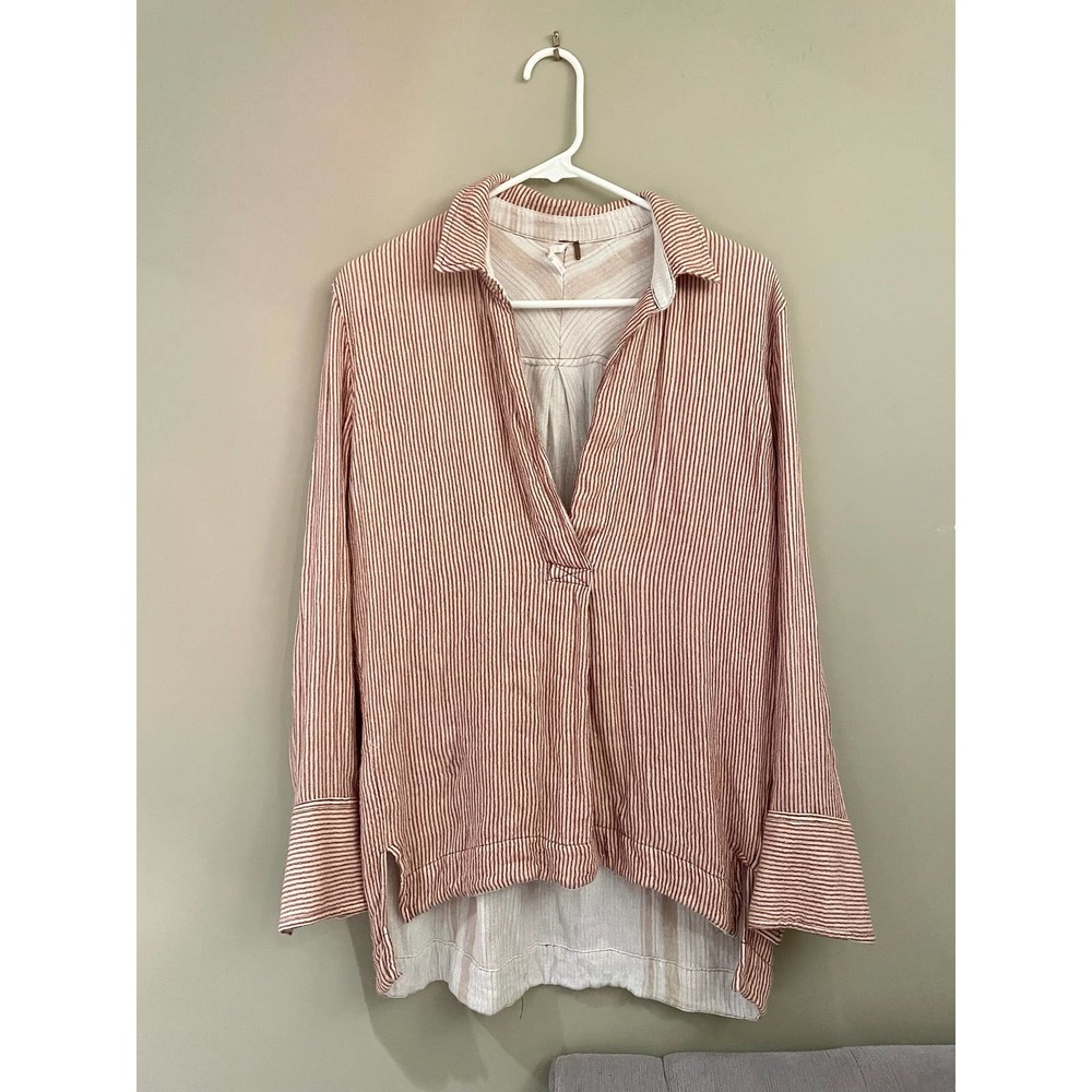 Free People On the Road Striped Tunic Top